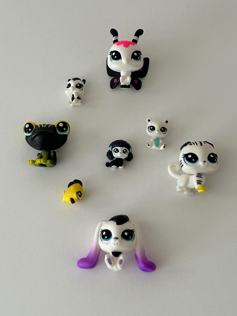 Littlest Pet Shop 2017 Special Collection Tube #6 Get 6 Pets Complete (D2)